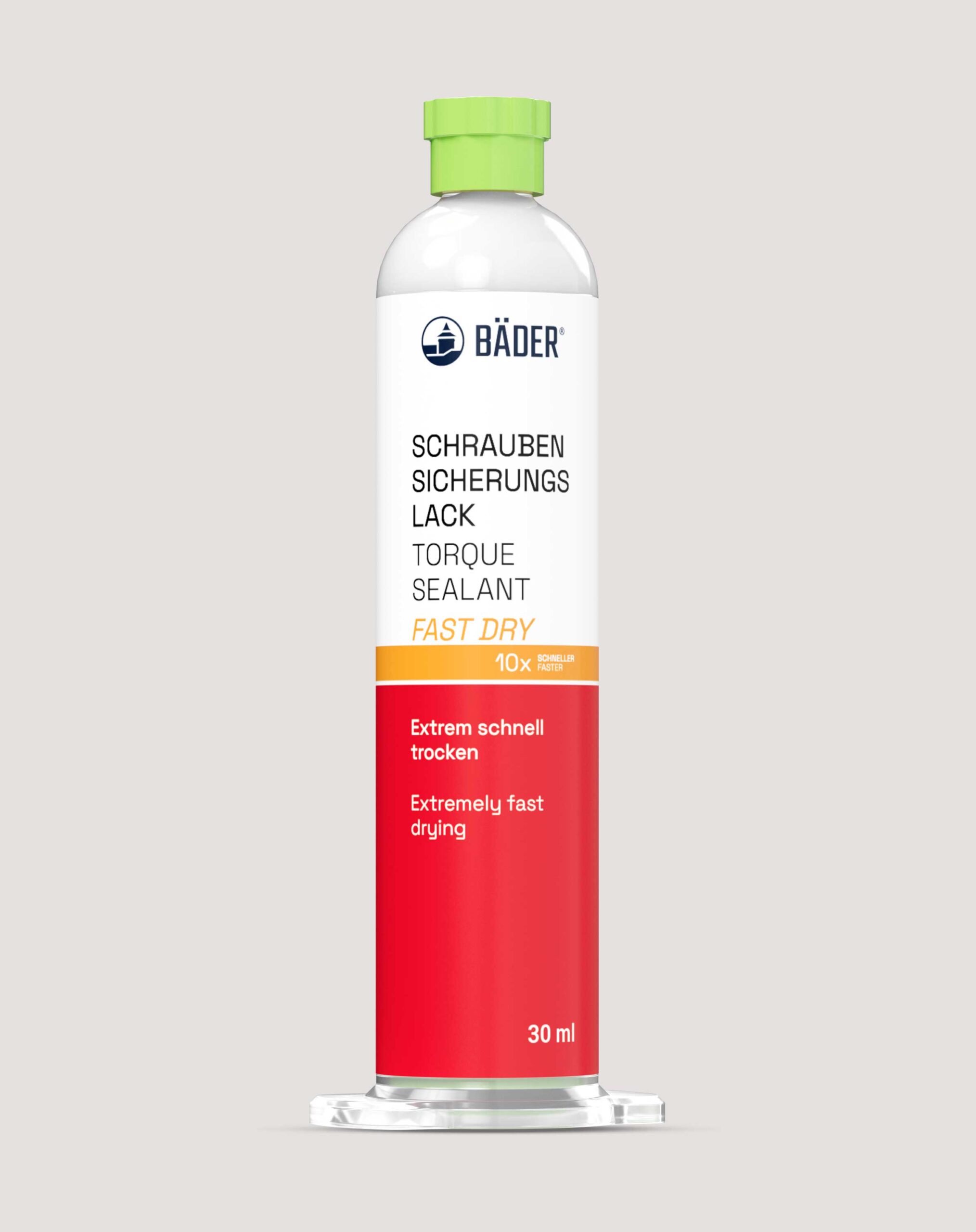 Schraubensicherungslack Fast Dry in der 30 ml Kartusche
